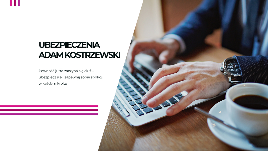 Zdjęcie na okładce dla Ubezpieczenia Adam Kostrzewski Szczerców